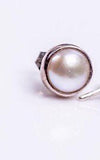 Sterling Silver Peridot Single Stud Earring: August Birthstone