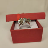 Silver Elephant ring, gift for good luck, handmade jewelry