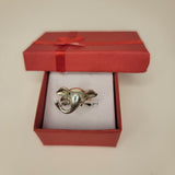 Silver Elephant ring, gift for good luck, handmade jewelry
