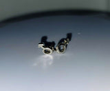 Male symbol earrings, Mars stud earrings