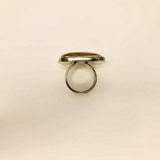 Handmade Sterling Silver Brown Calcite Ring - Size 5.5