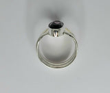 Handmade Amethyst Sterling Silver Ring - February Birthstone