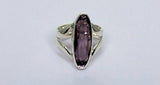 Amethyst ring, sterling silver ring size 6, February birthstone, 6th wedding anniversary gift, handmade jewelry, Mothers Day Gift