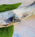 Silver Ampersand ring, and symbol ring, Clever conversation starter, AND?