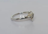 Sterling Silver Cross Ring: Minimalist Religious Jewelry