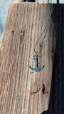 Sterling Silver Anchor Pendant Necklace: Mariner's Gift