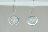 Silver Necklace & Earring Set, meaningful gift for her, present for someone going thru challenges, jewelry for finding balance