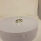 Sterling Silver Cowrie Shell Ring: Handmade Good Luck Jewelry