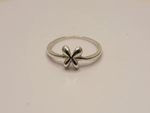 Butterfly ring, handmade in sterling silver, a gift for transformation and change, minimalist jewelry
