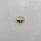 Claddagh ring, sterling promise ring, minimalist jewelry, Mothers Day Gift