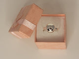 Half Ball ring, sterling silver, Matching accessory for other ball jewelry