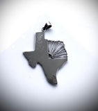 Texas Necklace, Silver Texas state pendant
