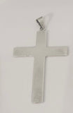 Cross necklace, handmade Silver pendant