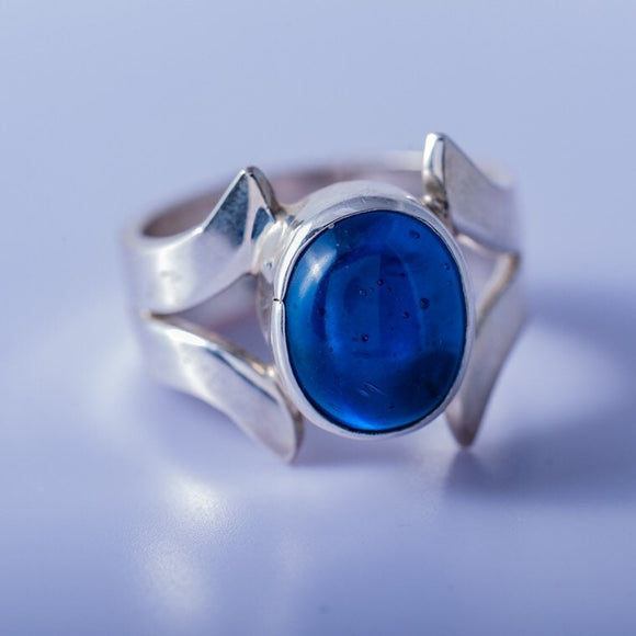 London blue topaz ring, December birthstone