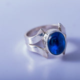London blue topaz ring, December birthstone