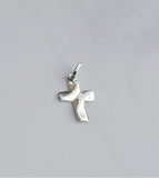 Cross necklace, handmade Silver pendant, religious gift