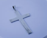 Cross necklace, handmade Silver pendant