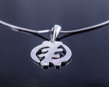 Sterling Silver Gye Nyame Necklace: Adinkra Symbol Jewelry