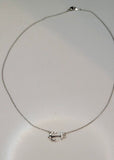 Sterling Silver Anchor Necklace: Minimalist Mariner Naval Jewelry