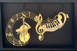 Wall Art Music themed-Music is Life...nightmood