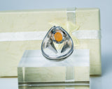 Rare Opal ring, sterling silver, 14th anniversary gift, October birthstone, gift for her, Ethiopian opal stone ring