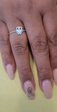 Owl ring Sterling silver dainty handmade minimalist jewelry