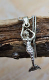 Mermaid necklace, Sterling silver handmade jewelry gift for change, female strength, Mothers Day Gift for her