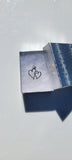 Valentines Day gift Sterling Silver Intertwined Hearts Charm: Minimalist Jewelry Gift