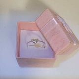 Dainty Heart Ring: Handmade Sterling Silver Love Token, Valentines Day Gift for her
