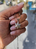 Sterling silver Maltese Cross necklace, handmade jewelry, Christmas Day religious gift