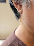 Citrine Drop Earrings: Sterling Silver Birthstone Jewelry