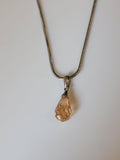 Citrine Drop Earrings: Sterling Silver Birthstone Jewelry