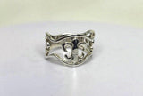Fleur de Lis Sterling Silver Ring - New Orleans, Louisiana Jewelry