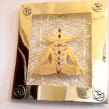 Wall Art Chakras  Yoga  kundalini Hindu Energy medical Carduceus Chester Allen meaningful fusion  Divine Alignment