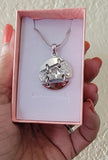 Sterling Silver  modernist  pendant necklacePendant: Handmade Geometric Jewelry