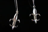 Mothers Day Gift, Silver Earrings Dangle Fleur de lis Louisiana Canada Louisville Boys Scouts Sterling jewelry signed sets available