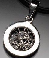 Mothers Day Gift, Handmade necklace, New Orleans jewelry, Designer Chester Allen, Series, Storm within Pendant