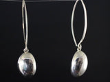 Mothers Day Gift, Handmade drop earrings Sterling silver unique tailored classy look
