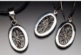 Storm Within Round Necklace & Earring Set_080