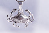Mothers Day Gift, Silver Crab Necklace,  Cancer Zodiac sign