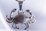 Mothers Day Gift, Silver Crab Necklace,  Cancer Zodiac sign