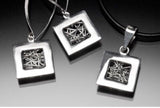 Storm Within Round Necklace & Earring Set_080