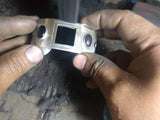 Mothers Day Gift for him, Silver cuff bracelet with onyx stones, handmade, one of a kind jewelry, unique mens bracelet