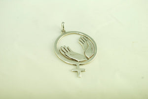 International Womens Day Healing Pendant reiki message solidarity women's rights