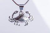 Mothers Day Gift, Silver Crab Necklace,  Cancer Zodiac sign