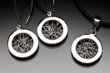 Storm Within Round Necklace & Earring Set_080
