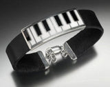 Mothers Day Gift, Piano keys silver jewelry set  pendant and earring Set music recycled handmade instrument gift