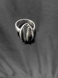 Mothers Day Gift, Cowrie shell Earrings handmade dangle sterling silver unique jewelry