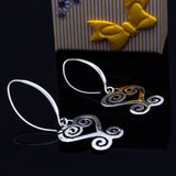 Mothers Day Gift, tree of life necklace, African and Celtic symbols in unique silver pendant,heart sankofa, triqueta