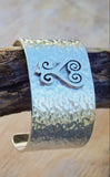 Mothers Day Gift, Silver Heart bracelet, Sankofa heart link bracelet,